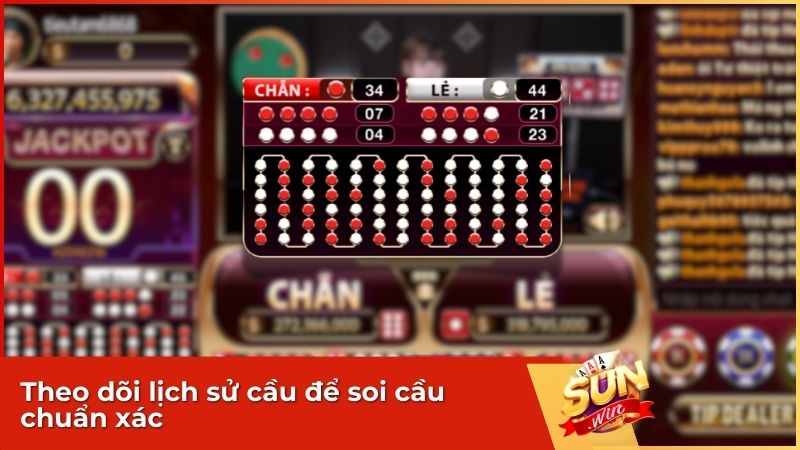 Theo dõi lịch sử cầu để soi cầu chuẩn xác và dễ dàng