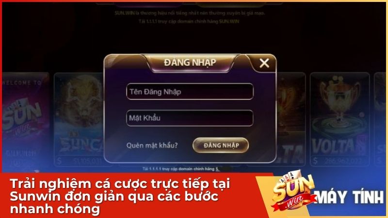 Các bước tham gia giải trí tại thể thao Sunwin