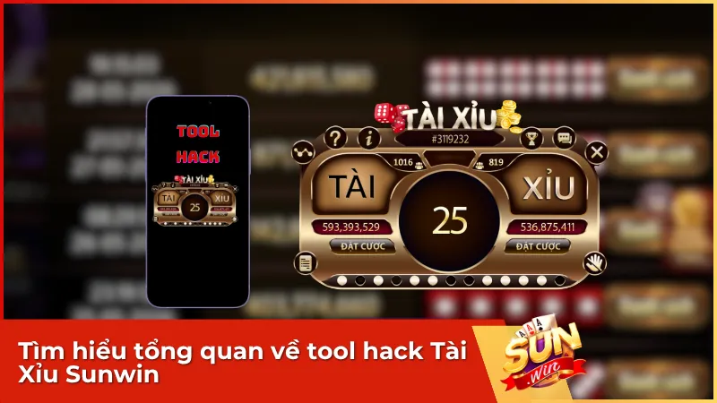Tool hack Tài Xỉu Sunwin thường được quảng cáo có thể dự đoán kết quả trước thông qua app, phần mềm hoặc bot tự động